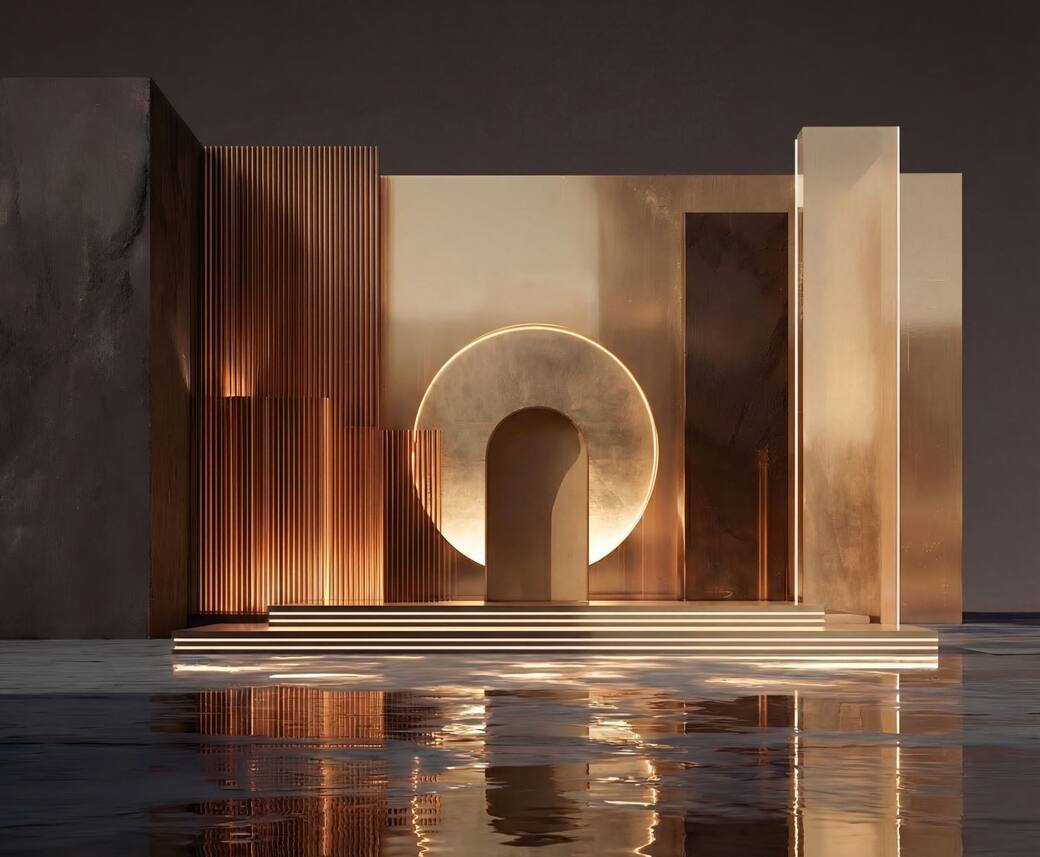 Aurea, an Architectural Fiction al Salone del Mobile.Milano 2026. Progetto Maison Numéro 20. Illustrazioni Maison Numéro 20 ©Maison Numéro 20