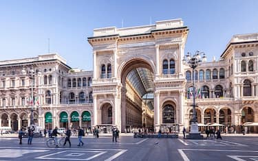 Built within a four-storey double arcade, the Galleria Vittorio Emanuele II is found in central Milan. It is named after the first king of the Kingdom of Italy and is one of the WorldÃ¢??s largest shopping centres. It was designed in 1861 and built by Giuseppe Mengoni between 1865 and 1877.