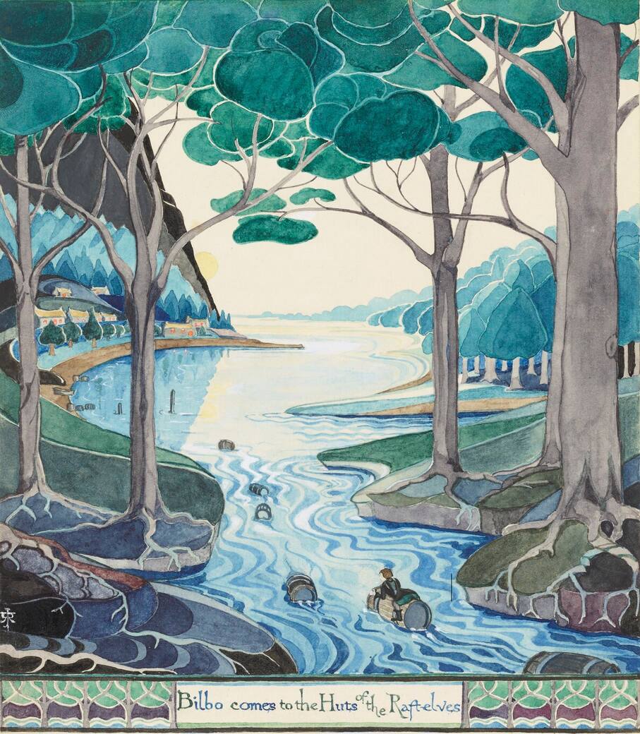 Bilbo_comes_to_the_Huts_of_the_Raft-elves_©_The_Tolkien_Estate_Limited_1937.jpg