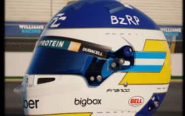 E il casco di Colapinto per Reutemann