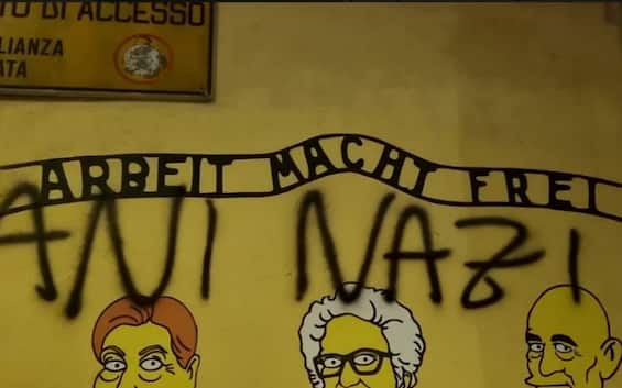 antisemitismo a milano sfregiato il murale dedicato a liliana segre