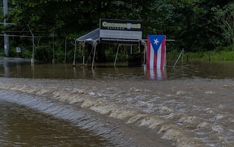 uragano maria Flooding caused by Tropical Storm Ernesto blocked a major road in Toa Baja, Puerto Rico on Aug. 14, 2024. President Biden approved an emergency declaration for Puerto Rico late Tuesday night. More than 700,000 customers lost power as a result of the storm.