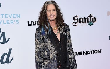Mandatory Credit: Photo by Lisa O'Connor/Shutterstock (14329830at)
Steven Tyler
Steven Tyler's 5th Annual Jam for Janie GRAMMY Awards Viewing Party, Los Angeles, California, USA - 4 Feb 2024