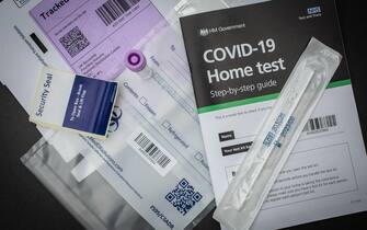 COVID-19 Home Test swab test kit with step by step guide