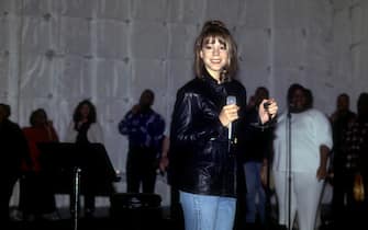 mariah carey nel 1994 NEW YORK, NEW YORK--DECEMBER 12: Mariah Carey is seen rehearsing for her Christmas Show to be held at The Cathedral of St. John The Devine on December 12, 1994 in New York City. (Photo by Al Pereira/Getty Images/Michael Ochs Archives)