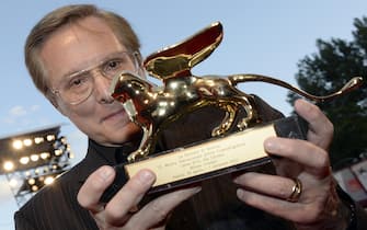 US director William Friedkin, poses after he recived the Golden Lion for Lifetime Achievement Award during the annual 70th Venice Film Festival in Venice, Italy, 29 August 2013. The festival that runs from 28 August to 07 September ANSA/CLAUDIO ONORATI