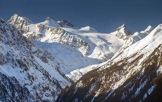 Stubaier gletscher. Stubai Glacier. Austrian Alps. Österreich. Europe.