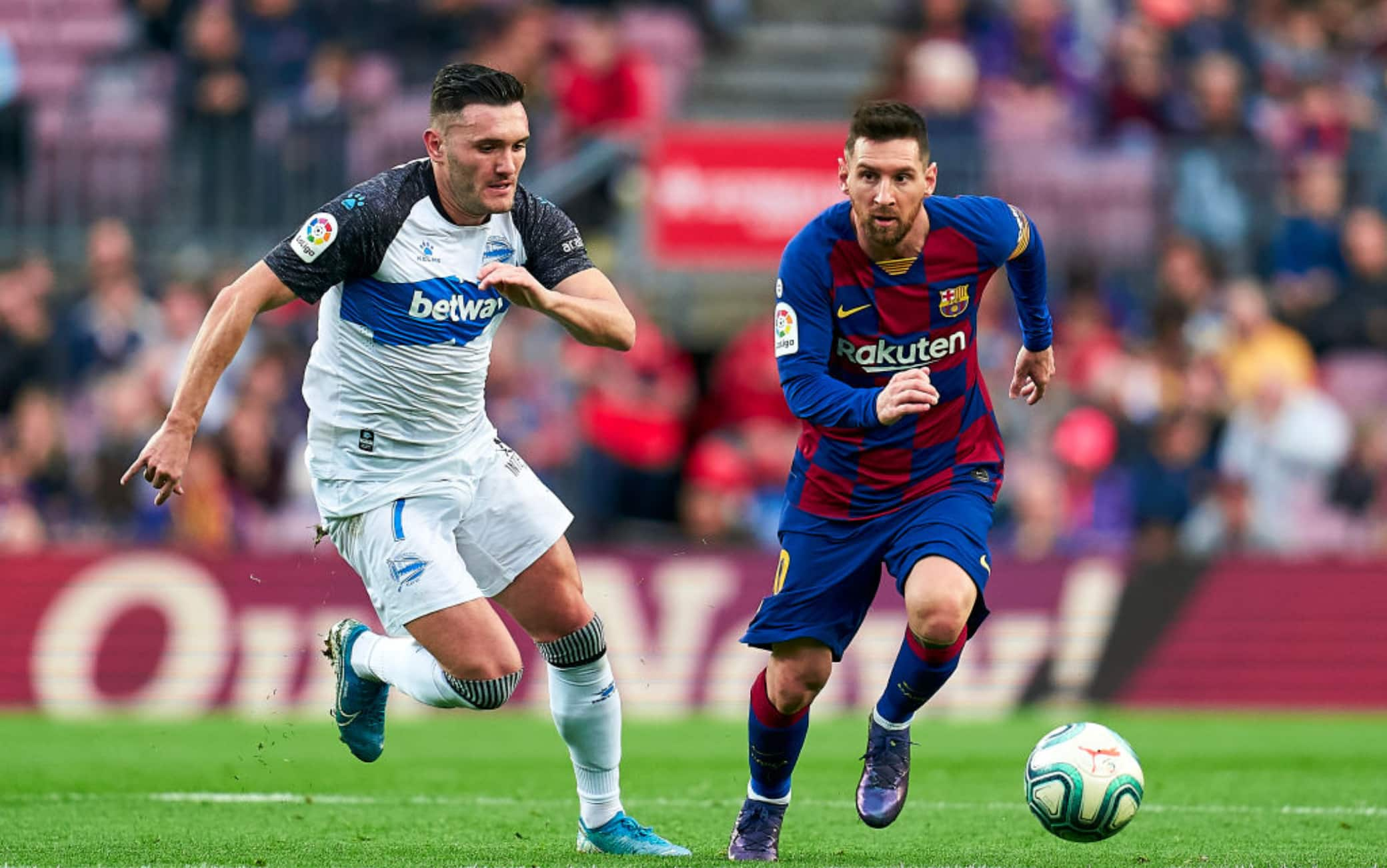 Lucas Perez e Messi