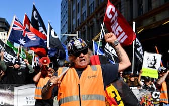 La manifestazione del Primo maggio a Sydney