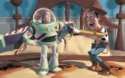 Una scena di Toy Story