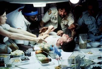 SIGOURNEY WEAVER, YAPHET KOTTO, TOM SKERRITT, IAN HOLM & JOHN HURT
in Alien
Filmstill - Editorial Use Only
Ref: FB
sales@capitalpictures.com
www.capitalpictures.com
Supplied by Capital Pictures
