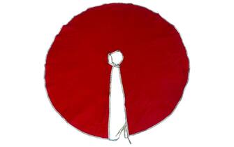 Tappeto copribase rosso