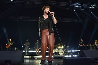 - Halifax, UK -20220701-

English singer-songwriter Tom Grennan performs at The Piece Hall in Halifax, Yorkshire

-PICTURED: Tom Grennan
-PHOTO by: Graham Finney/Cover Images/INSTARimages.com
-51747239.jpg

This is an editorial, rights-managed image. Please contact Instar Images LLC for licensing fee and rights information at sales@instarimages.com or call +1 212 414 0207 This image may not be published in any way that is, or might be deemed to be, defamatory, libelous, pornographic, or obscene. Please consult our sales department for any clarification needed prior to publication and use. Instar Images LLC reserves the right to pursue unauthorized users of this material. If you are in violation of our intellectual property rights or copyright you may be liable for damages, loss of income, any profits you derive from the unauthorized use of this material and, where appropriate, the cost of collection and/or any statutory damages awarded