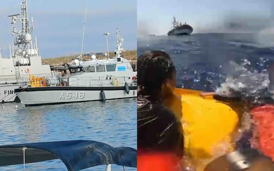 naufragio a lampedusa riprese le ricerche si temono oltre 35 morti