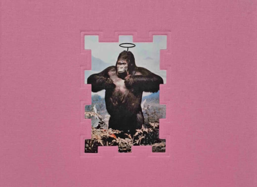 Un dettaglio della copertina di “Mendini”