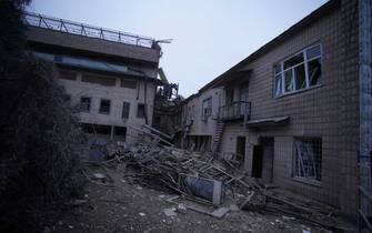 La zona colpita