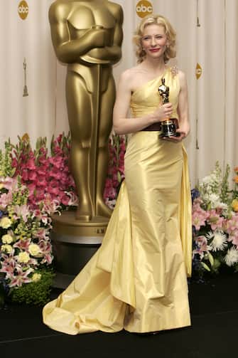 Cate Blanchett, winner Best Actress in a Supporting Role for "The Aviator" (Photo by Chris Polk/FilmMagic)