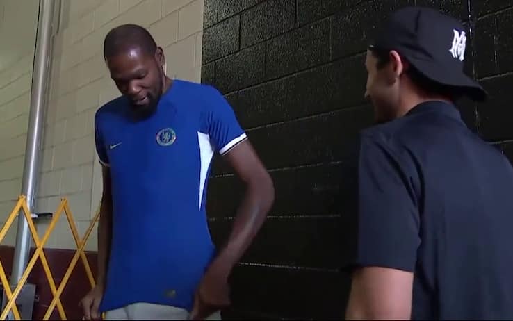 KD con la maglia del Chelsea