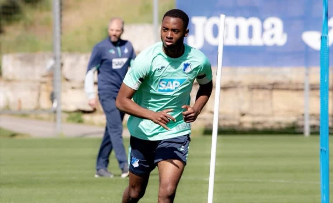 Melayro Bogarde in allenamento