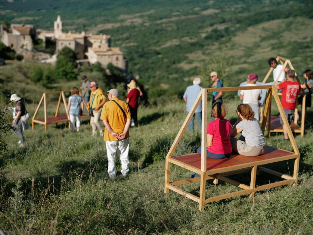Adele Dipasquale, l'infestata. Roccacaramanico, Abruzzo. Ph. Giacomo Alberico
