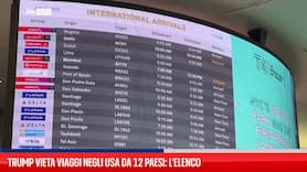 Trump vieta viaggi negli Usa da 12 Paesi: l'elenco