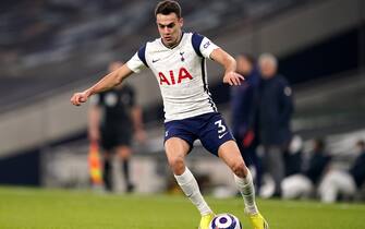 Tottenham Hotspur's Sergio Reguilon during the Premier League match at the Tottenham Hotspur Stadium, London. Picture date: Sunday March 7, 2021.
