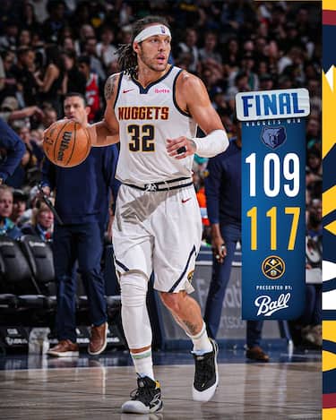 DENVER NUGGETS-MEMPHIS GRIZZLIES 117-109