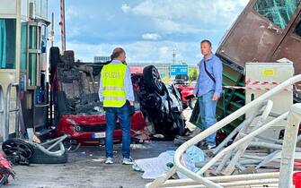 Incidente al casello autostradale dell'A12: cosa è successo