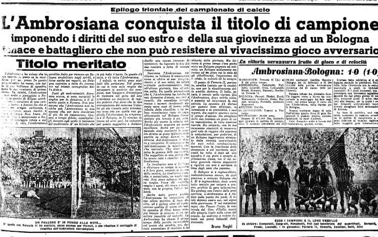 La prima pagina della Gazzetta 