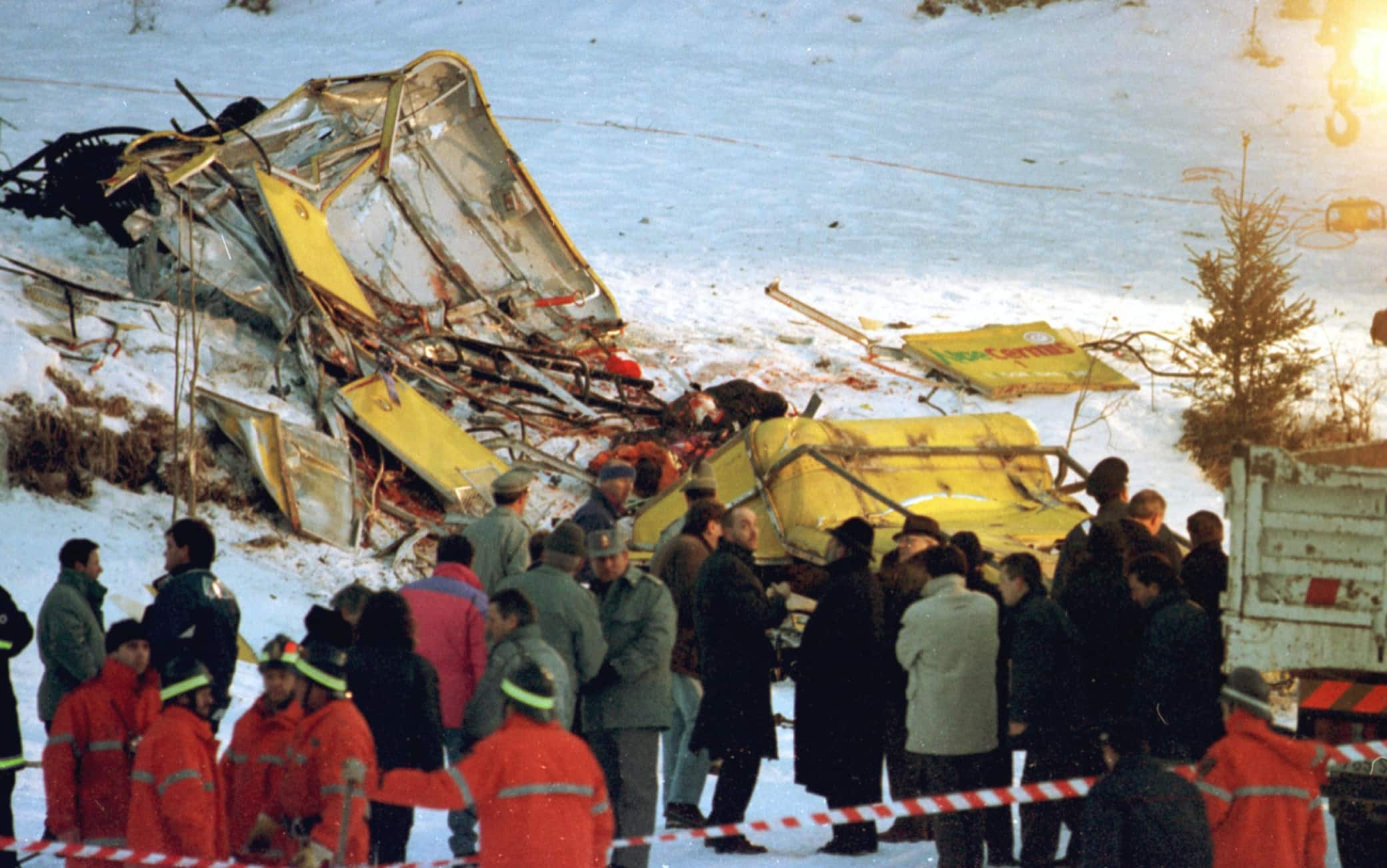 L'incidente alla funivia del Cermis del 1998