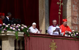Papa Francesco, l'Urbi et Orbi di Pasqua