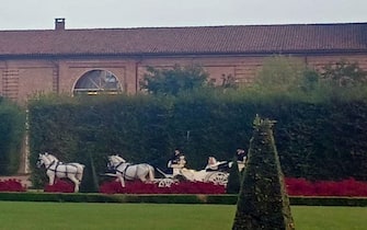 VENARIA - VENARIA REGGIA  MATRIMONIO Gessica Notaro sposa Filippo Bologni alla Reggia di Venaria (VENARIA - 2023-09-18, Costantino Sergi) p.s. la foto e' utilizzabile nel rispetto del contesto in cui e' stata scattata, e senza intento diffamatorio del decoro delle persone rappresentate