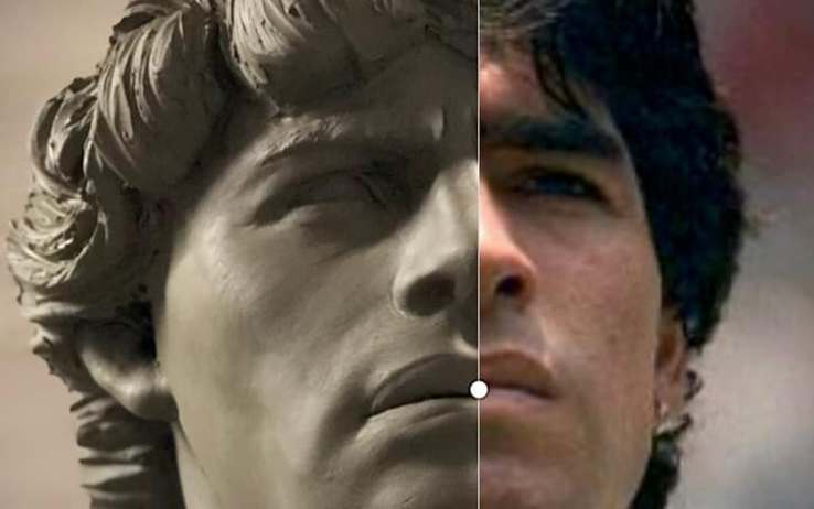 Statua Maradona