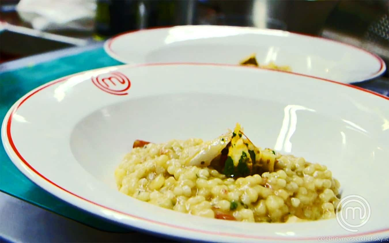 Fregola risottata ai frutti di mare