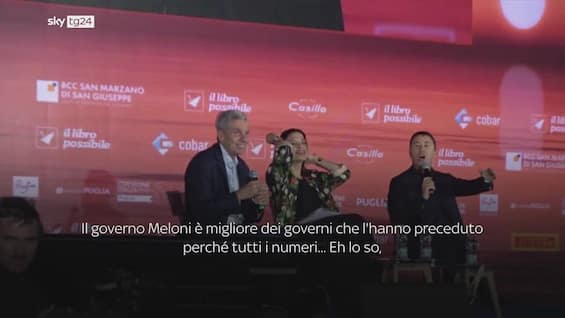 Polignano, Bocchino contestato: "Murales Murgia inutile"