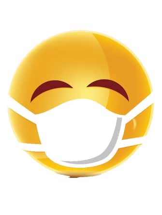 Emoji con la mascherina
