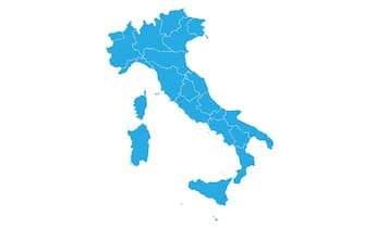 Map of italy. High detailed vector map - italy.
