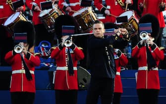Londra, Concerto per il Diamond Jubilee Nella foto Robbie Williams