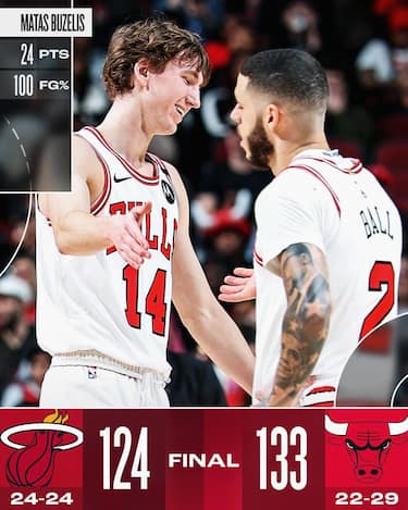CHICAGO BULLS-MIAMI HEAT 133-124