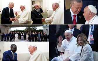 il papa al g7