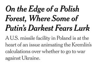 C’è la base polacca dello scudo antimissili Usa al centro delle preoccupazioni del Cremlino sullo sfondo delle tensioni con l’Ucraina per ridiscutere la sicurezza europea
