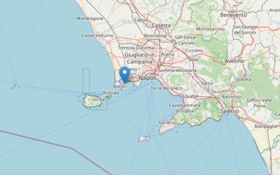 Napoli, terremoto di magnitudo 3.7 ai Campi Flegrei