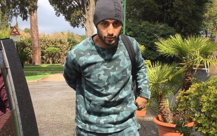 Faouzi Ghoulam a Villa Stuart (Foto: gianlucadimarzio.com)