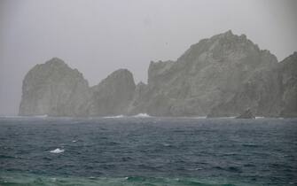 Il mare agitato in Messico