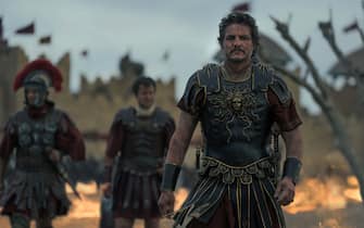 Pedro Pascal plays Marcus Acacius in Gladiator II from Paramount Pictures. 
