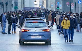 Persone in giro a Torino