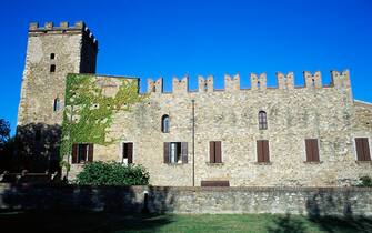 ITALY - CIRCA 2016: Castellarano Castle, Emilia Romagna, Italy. (Photo by DeAgostini/Getty Images)