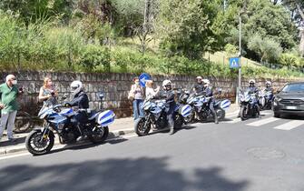 Corteo funebre Raffaella Carrà