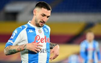 Il giocatore del Napoli Matteo Politano