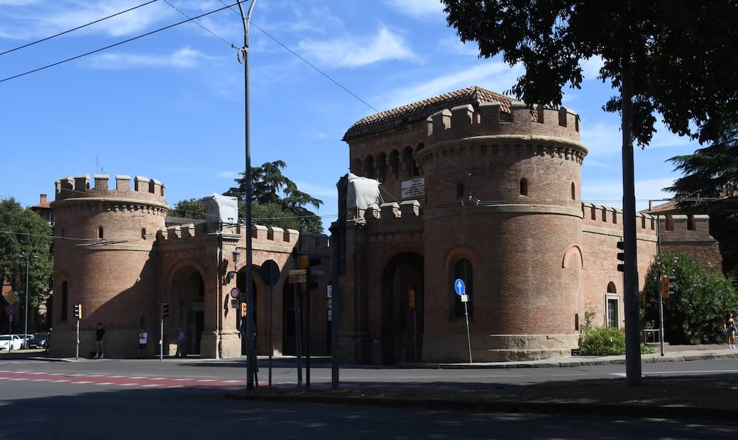 Porta Saragozza. Fotografie di Pietro Maria Alemagna